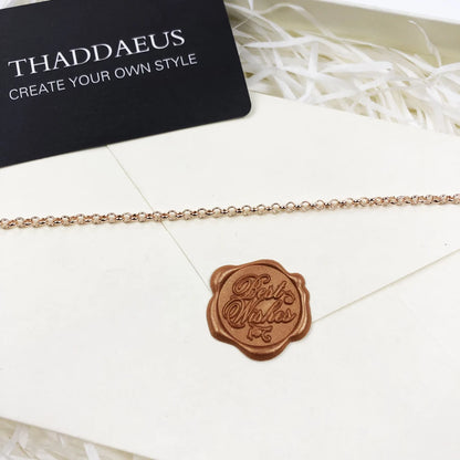 Round Belcher Chain Necklace,2017 Brand New  Strand Fashion Jewelry Europe Style Rose Gold  Bijoux Gift For Men Women