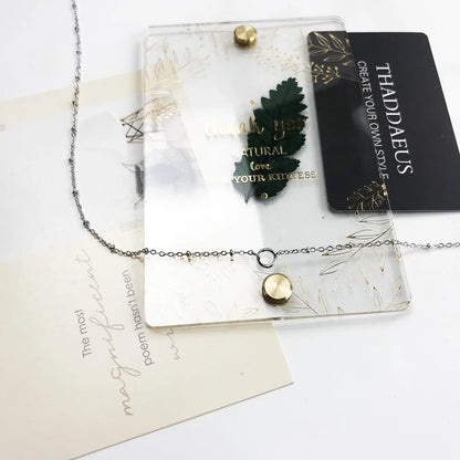Charm Necklace Filigree Chain,Winter Fashion Carrier Jewelry Europe 925 Sterling Silver Gift For Women