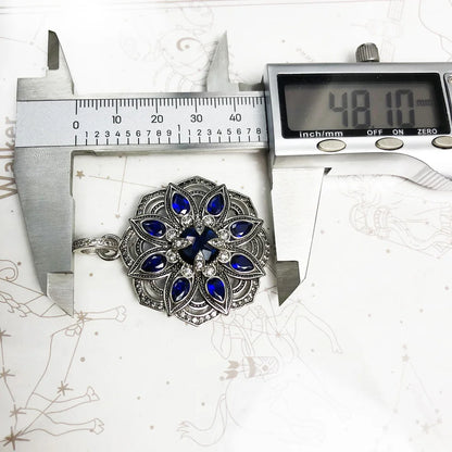 Amulet Magical Lucky Symbol Tree Flower Karma Whell Sun Bird Butterfly Pendants Jewelry 925 Sterling Silver Gift For Women Men