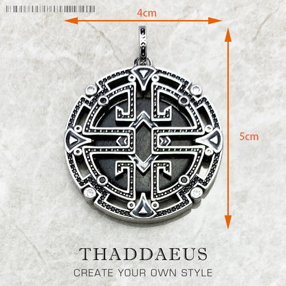 Amulet Magical Lucky Symbol Tree Flower Karma Whell Sun Bird Butterfly Pendants Jewelry 925 Sterling Silver Gift For Women Men
