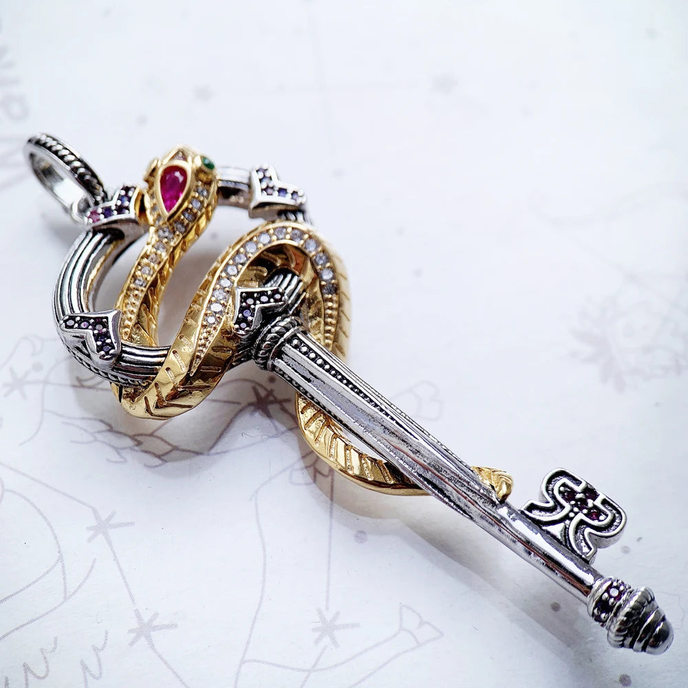 Amulet Magical Lucky Symbol Tree Flower Karma Whell Sun Bird Butterfly Pendants Jewelry 925 Sterling Silver Gift For Women Men