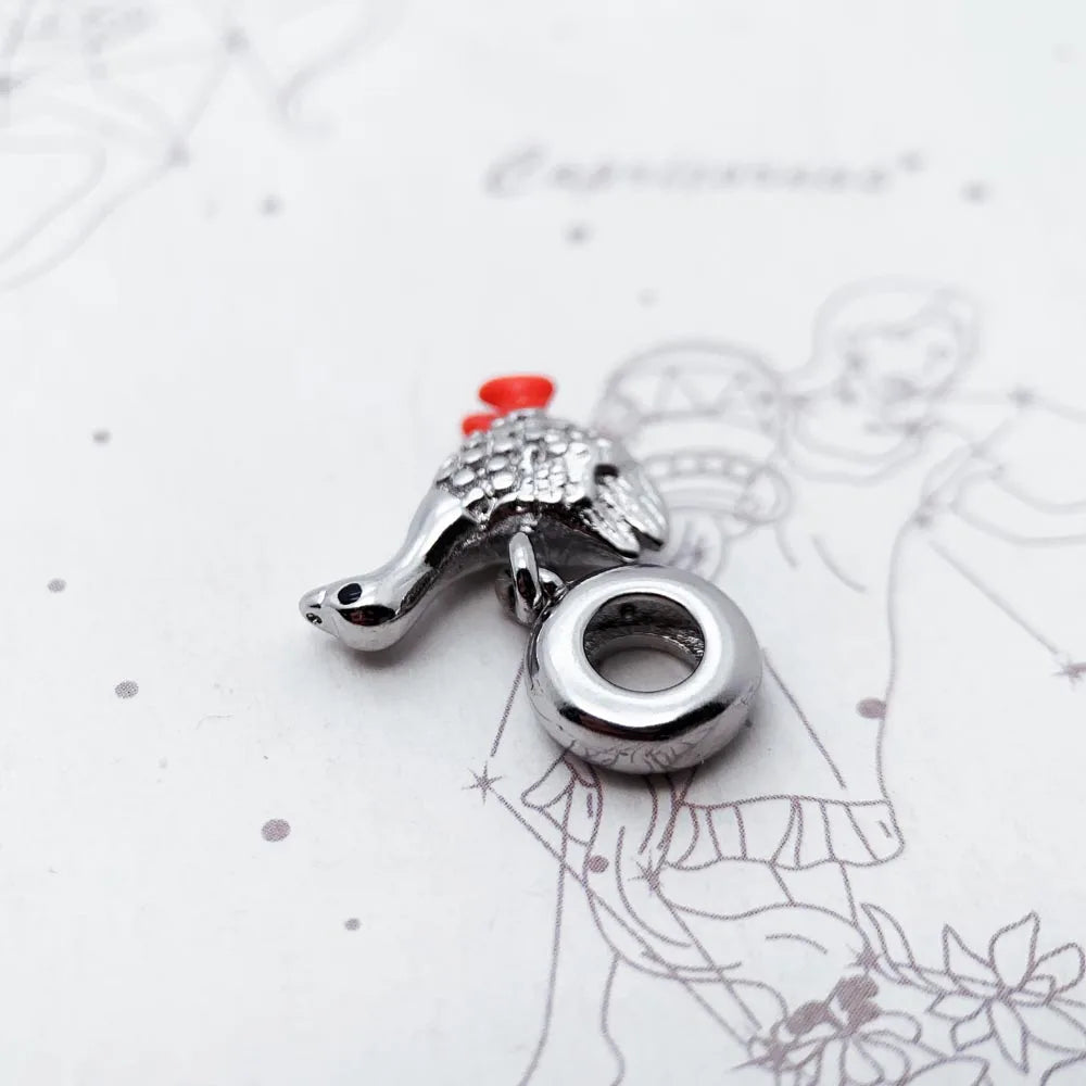 925 Sterling Silver Goose Charms Pendants For Jewelry Making Findings Cute Handmade Accessories DIY