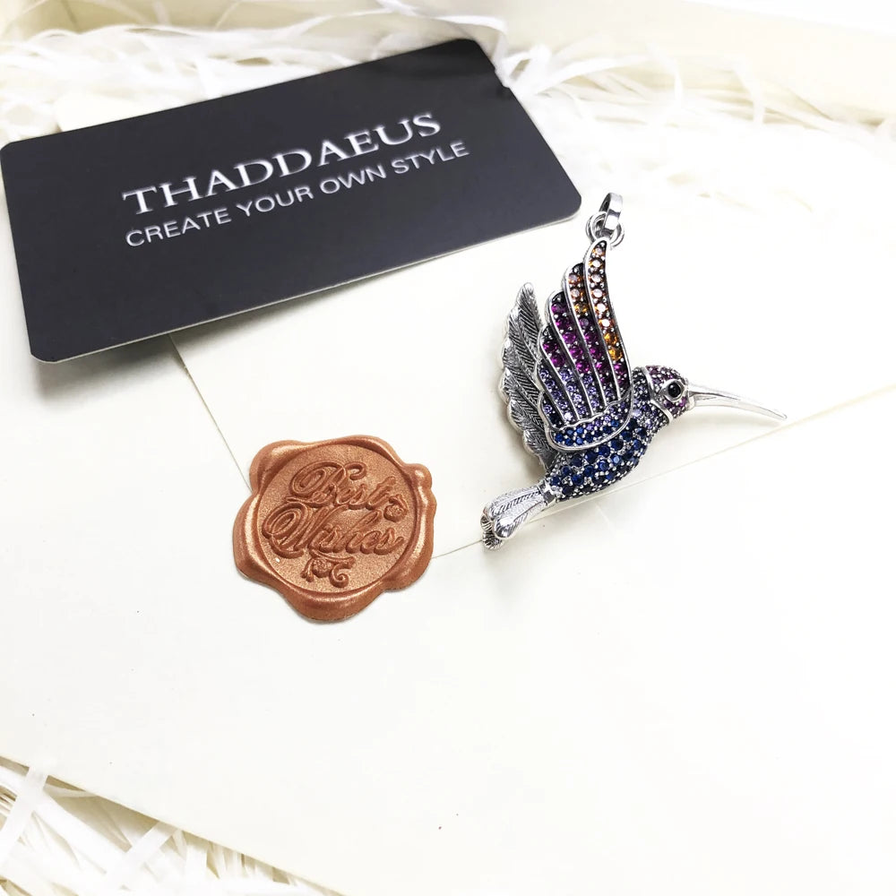 Amulet Magical Lucky Symbol Tree Flower Karma Whell Sun Bird Butterfly Pendants Jewelry 925 Sterling Silver Gift For Women Men