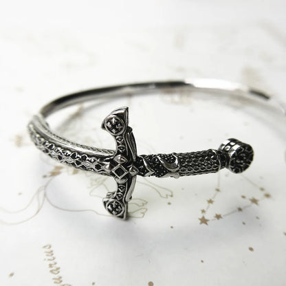 Sword Bangle Bracelet Fashion Jewelry Vinatge Gift For Women Men