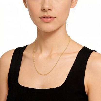 Round Belcher Chain Necklace Brand New Strand Fashion Jewelry Europe Style Gold  Bijoux Gift For Men Women