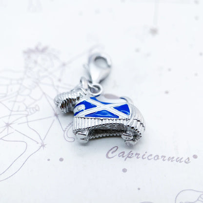 Pure 925 Sterling Silver Westie Westy Dog Scotland Animal Pendant Charms Jewelry Women Men Gift