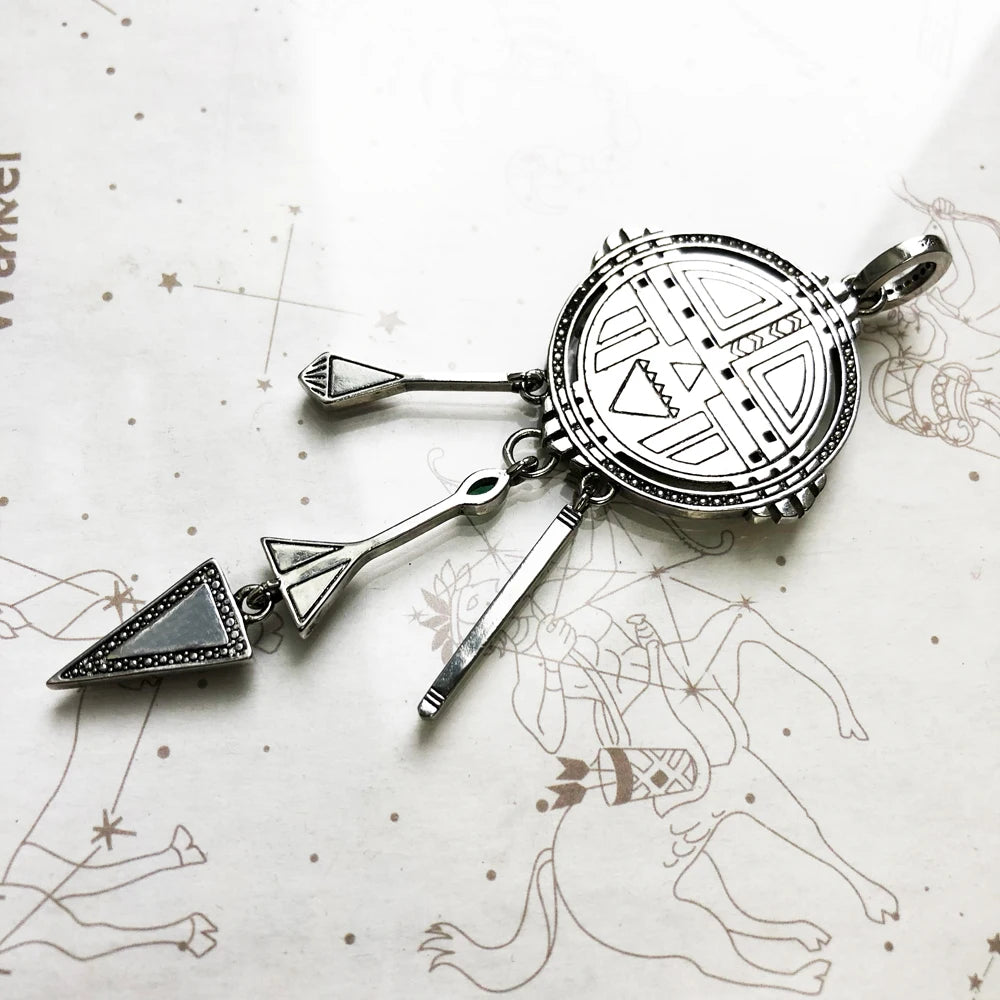 Amulet Magical Lucky Symbol Tree Flower Karma Whell Sun Bird Butterfly Pendants Jewelry 925 Sterling Silver Gift For Women Men