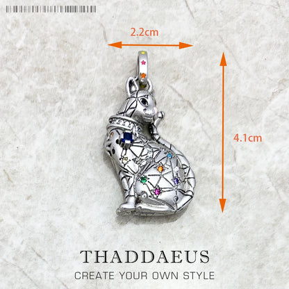 Amulet Magical Lucky Symbol Tree Flower Karma Whell Sun Bird Butterfly Pendants Jewelry 925 Sterling Silver Gift For Women Men