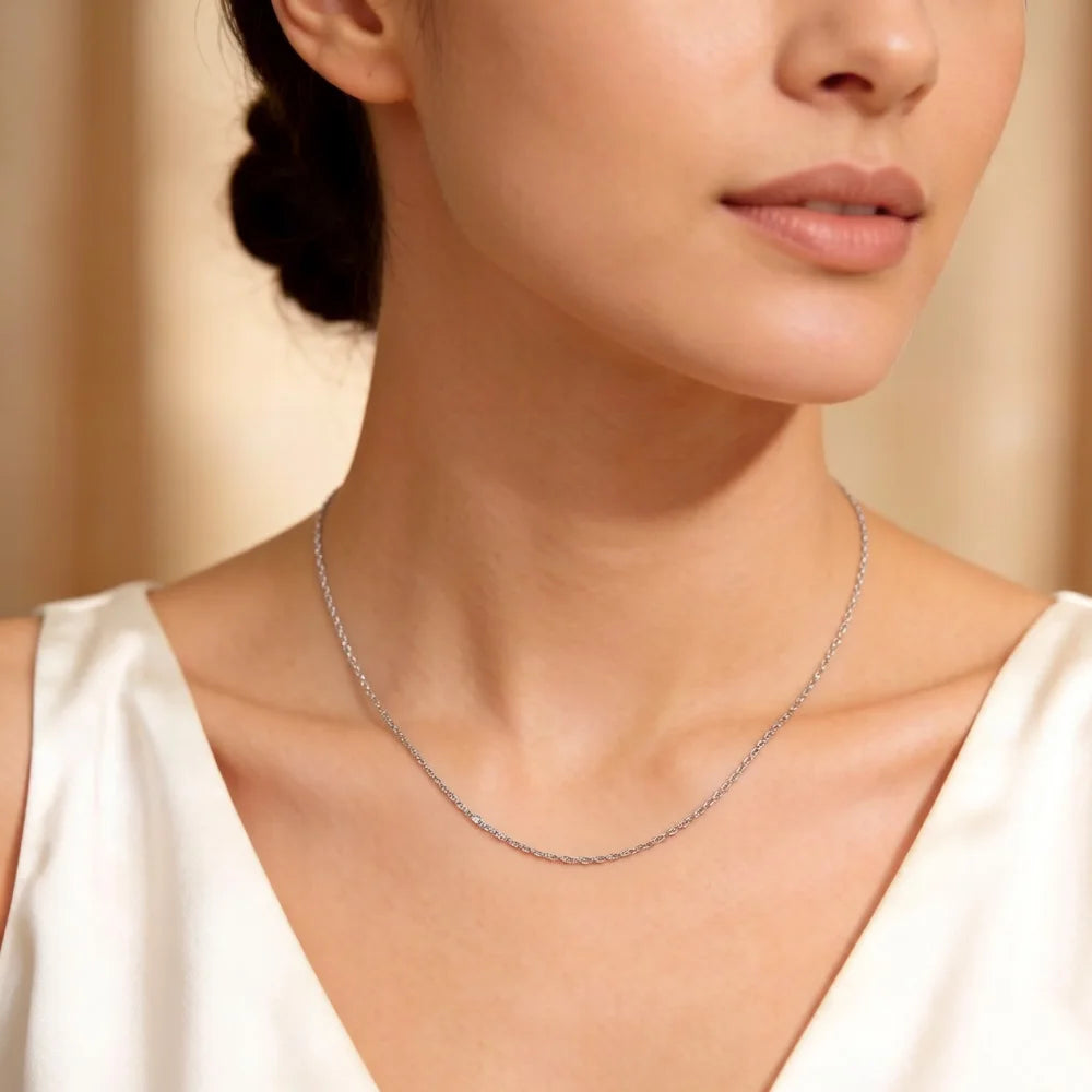 Venezia Chain Necklace,2022 Brand New  Strand Fashion Jewelry Europe Style Silver Bijoux Gift For Men Women