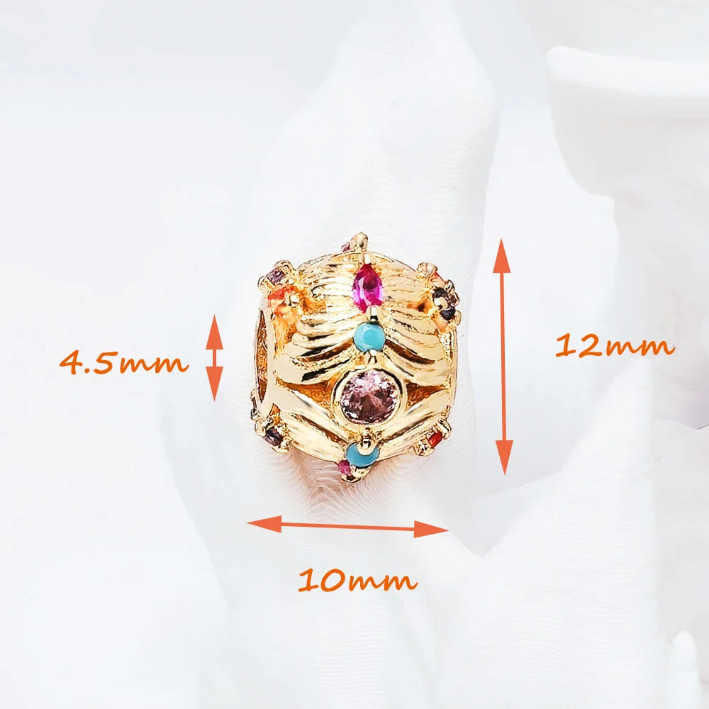 Golden Butterfly Bead 925 Sterling Silver Karma Charms European Jewelry Bohemia Accessories For Women