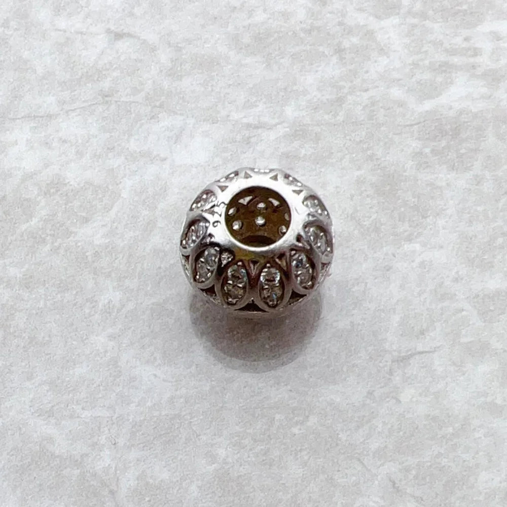 Bead Leaves 925 Sterling Silver Romantic Gift For Women Europe Feminine Karma Charms Jewelry Accessories