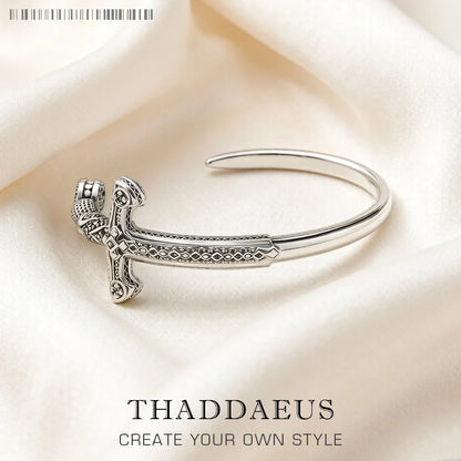 Sword Bangle Bracelet Fashion Jewelry Vinatge Gift For Women Men