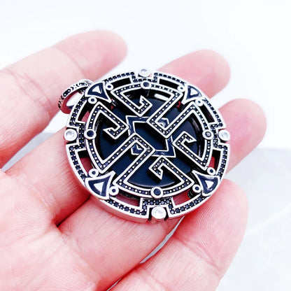 Amulet Magical Lucky Symbol Tree Flower Karma Whell Sun Bird Butterfly Pendants Jewelry 925 Sterling Silver Gift For Women Men