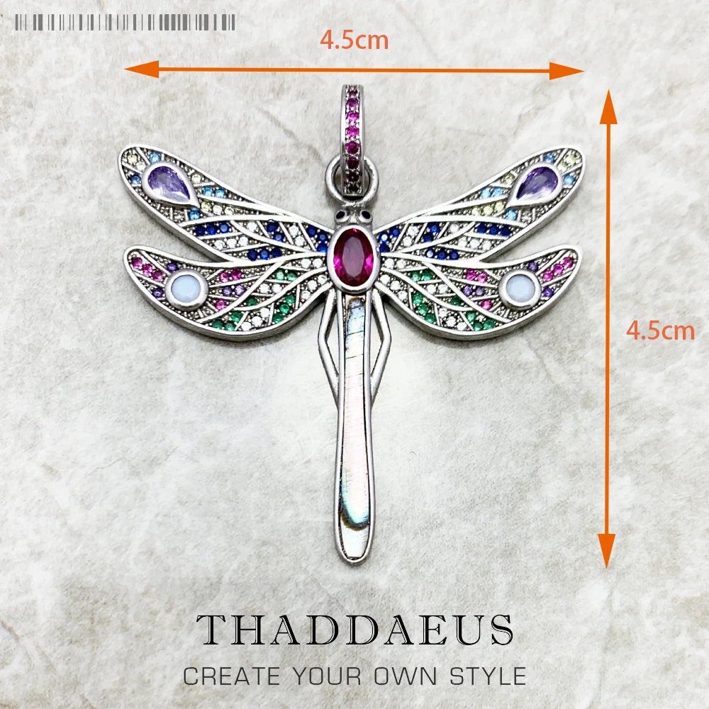 Amulet Magical Lucky Symbol Tree Flower Karma Whell Sun Bird Butterfly Pendants Jewelry 925 Sterling Silver Gift For Women Men