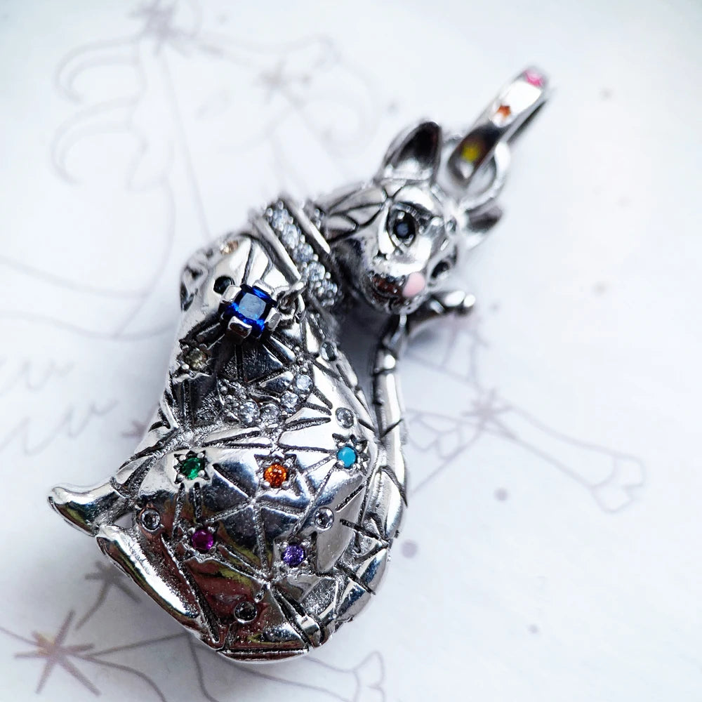 Amulet Magical Lucky Symbol Tree Flower Karma Whell Sun Bird Butterfly Pendants Jewelry 925 Sterling Silver Gift For Women Men