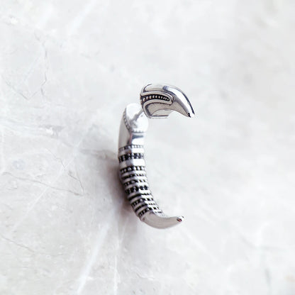 Earring Claw New Vintage 925 Sterling Silver Gift For Women High Quality Fine Jewelry